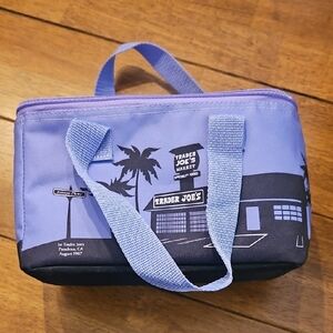 Blue Insulated Lunch Bag